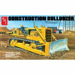AMT 1/25 Construction Bulldozer, Model Kit for 1/24 - 1/25