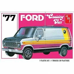 AMT 1/25, 1977 Ford Cruising Van, Model Kit for 1/24 - 1/25