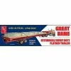 AMT 1/25 Great Dane Extendable Flatbed Semi Trailer Model Kit for 1/24 - 1/25 -Deals AMT Store AMT1111 A0 E42C3DS8