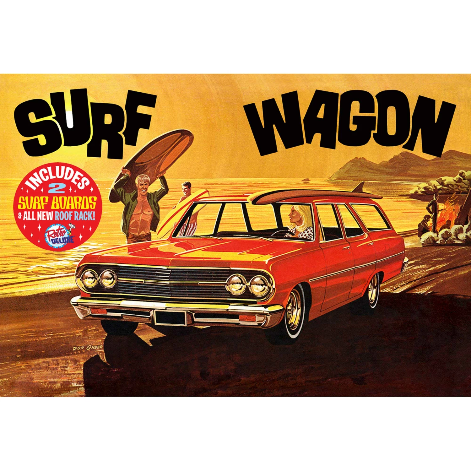 AMT 1/25 1965 Chevelle Surf Wagon, Model Kit for 1/24 - 1/25 3 AMT 1/25 1965 Chevelle Surf Wagon, Model Kit for 1/24 - 1/25