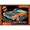 AMT 1/25 1969 Plymouth GTX Convertible, Model Kit for 1/24 - 1/25 -Deals AMT Store AMT1137M A0 Y2XEN163