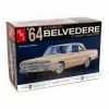 AMT 1/25 1964 Plymouth Belvedere with Straight 6 Engine for 1/24 - 1/25 -Deals AMT Store AMT1188M A0 YD7K9B9U
