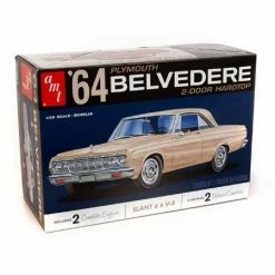 AMT 1/25 1964 Plymouth Belvedere with Straight 6 Engine for 1/24 - 1/25