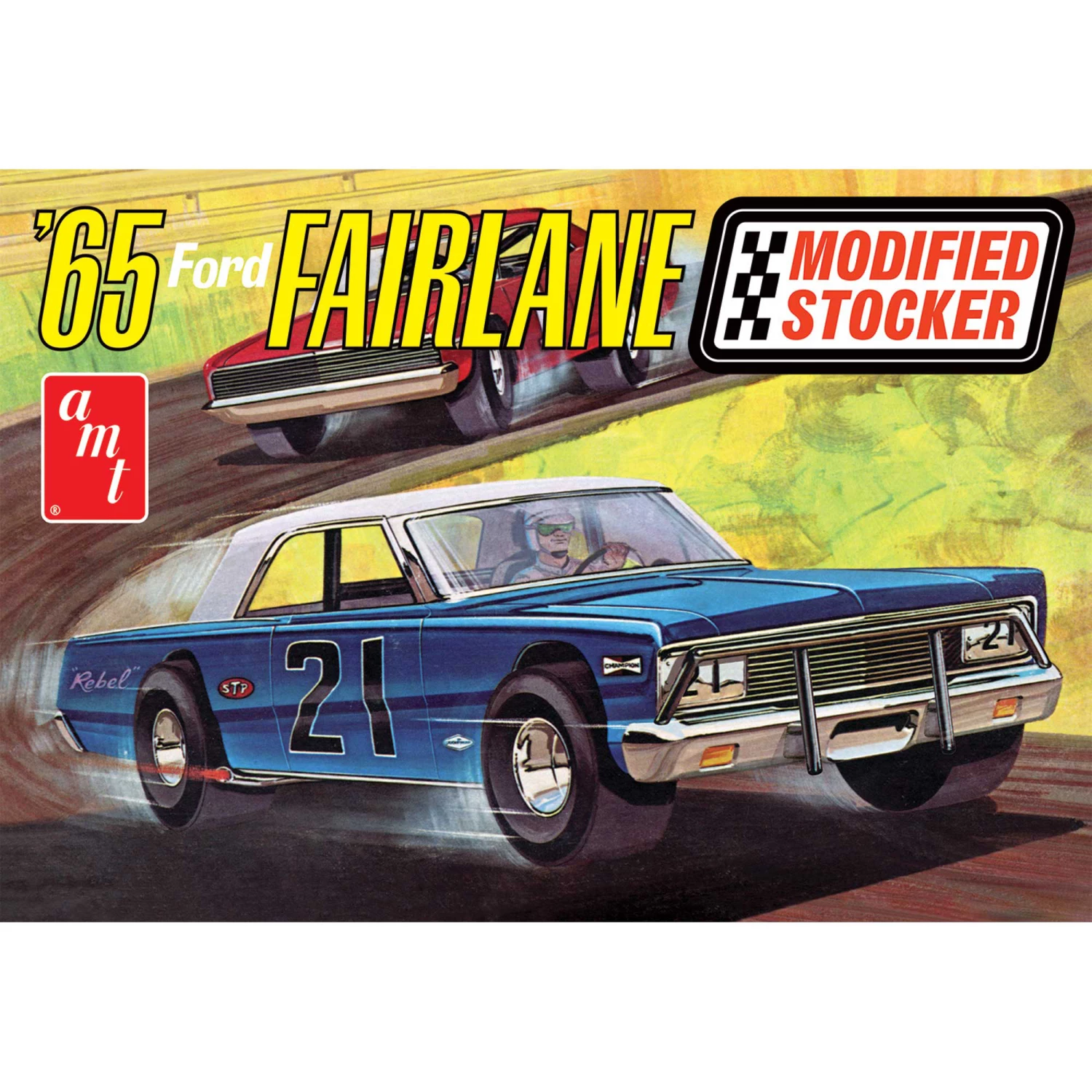 AMT 1/25 1965 Ford Fairlane Modified Stocker for 1/24 - 1/25 3 AMT 1/25 1965 Ford Fairlane Modified Stocker for 1/24 - 1/25