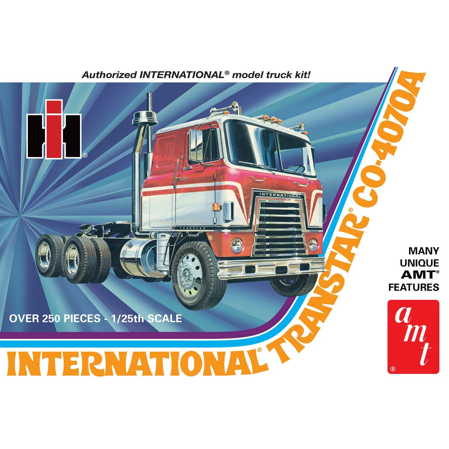 AMT 1/25 International Transtar CO-4070A Semi Tractor Model Kit for Vehicles 2 AMT 1/25 International Transtar CO-4070A Semi Tractor Model Kit for Vehicles