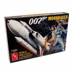 AMT 1/200 Moonraker Shuttle with Boosters, James Bond for Space