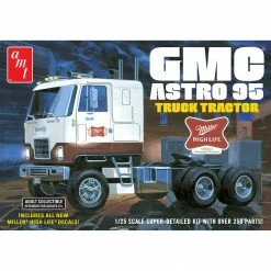 AMT GMC Astro 95 Semi Tractor (Miller Beer) for 1/24 - 1/25