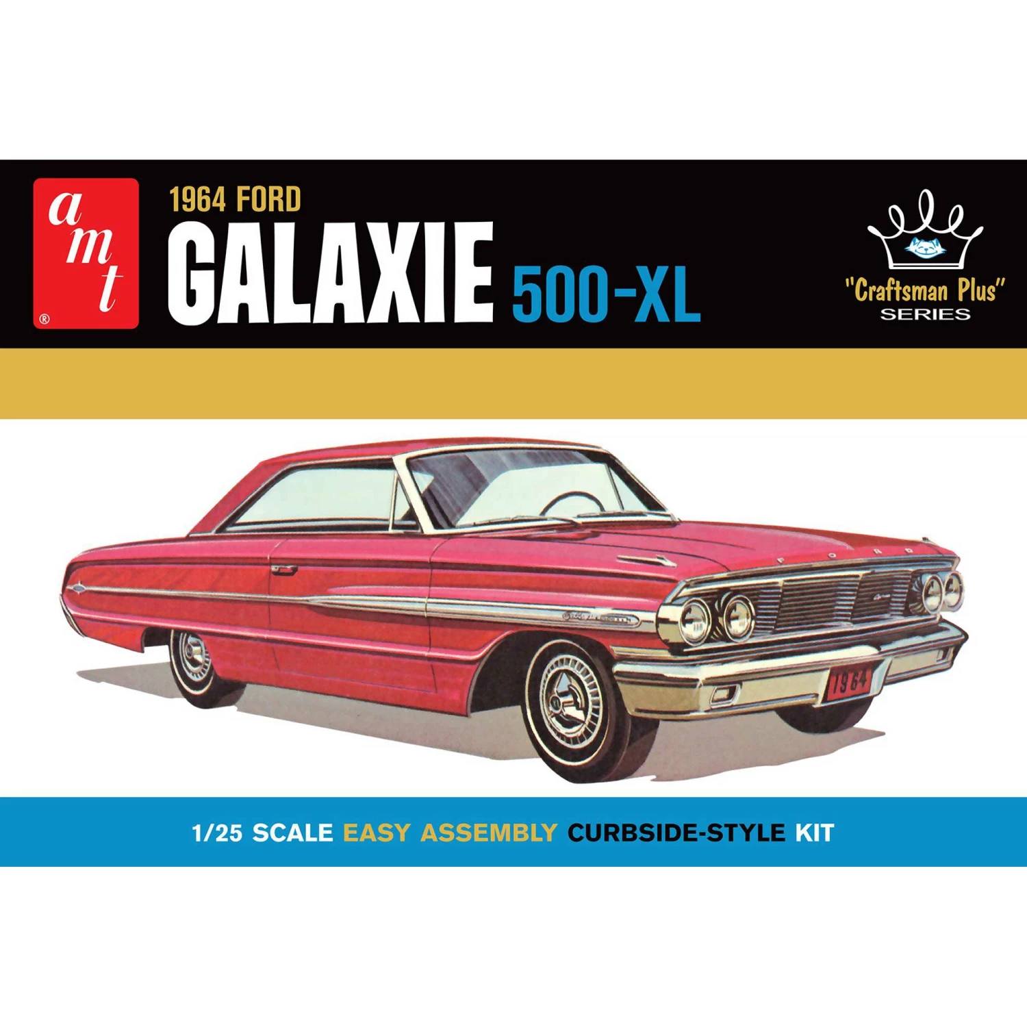 AMT 1/25 1964 Ford Galaxie "Craftsman Plus Series" for 1/24 - 1/25 3 AMT 1/25 1964 Ford Galaxie "Craftsman Plus Series" for 1/24 - 1/25