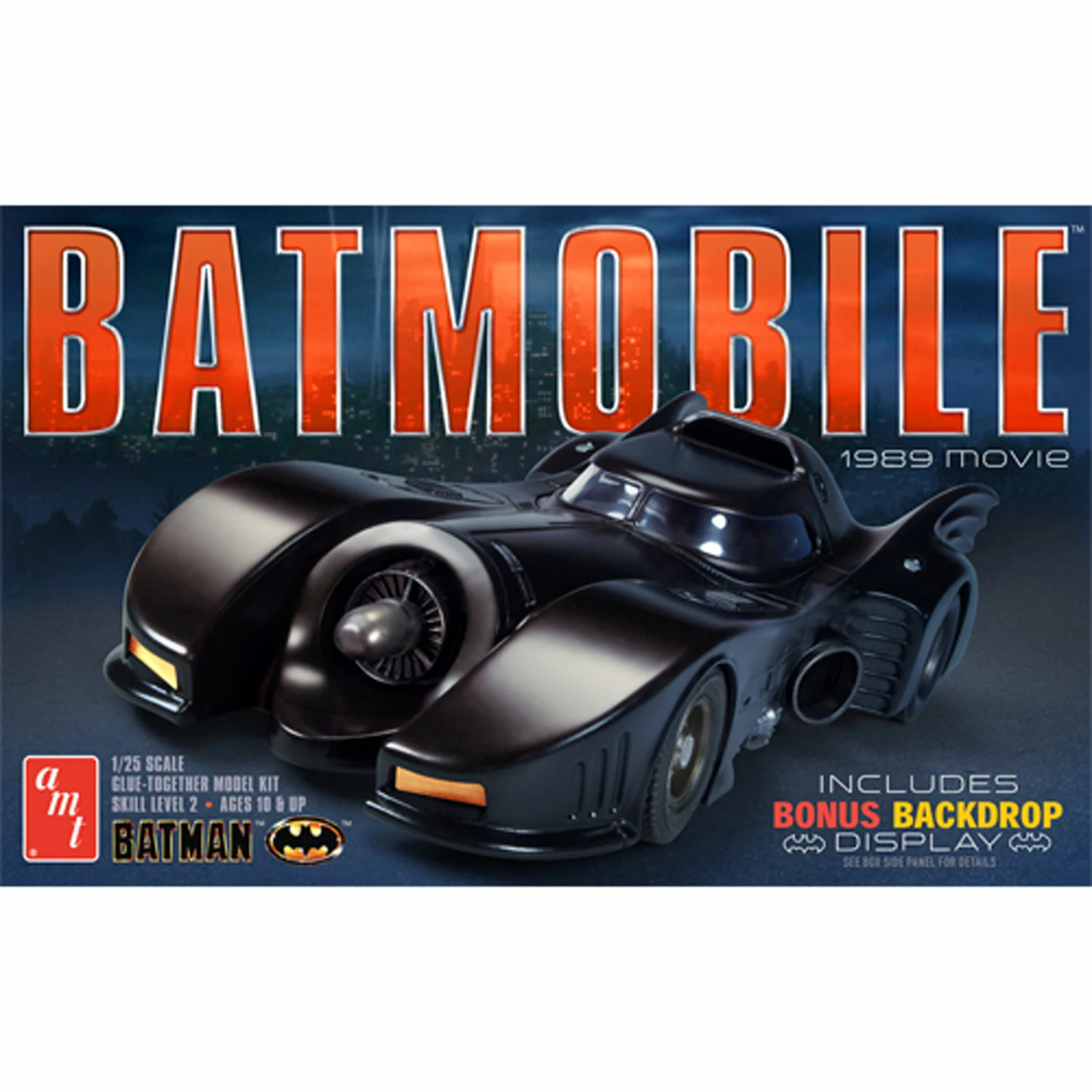 AMT 1/25 1989 Batmobile for 1/24 - 1/25 3 AMT 1/25 1989 Batmobile for 1/24 - 1/25