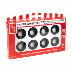 AMT 1/25 Firestone Supreme Tires Parts Pack for Accessories